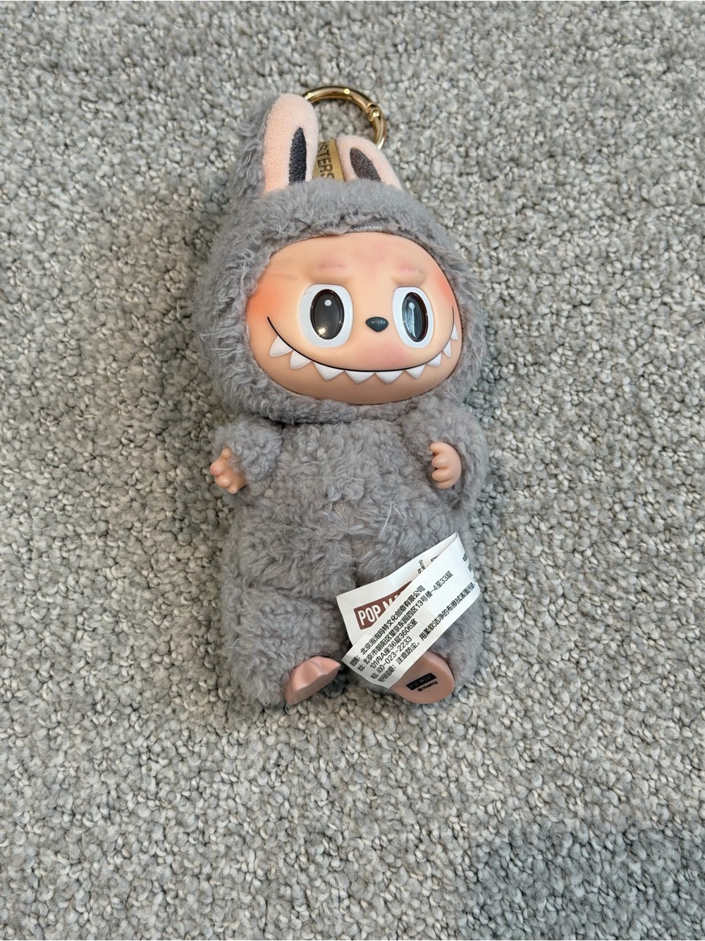 Gray labubu original